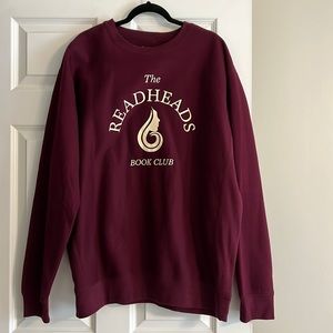 The morning toast readheads book club sweatshirt
